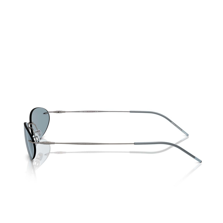 Giorgio Armani AR1508M Sunglasses 300372 matte gunmetal - 3/4