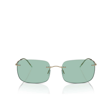 Gafas de sol Giorgio Armani AR1512M 30022A matte pale gold - Vista delantera