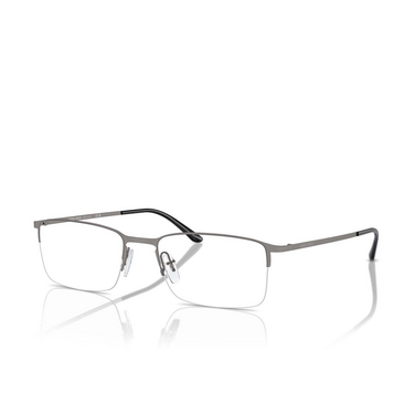 Giorgio Armani AR5010 Eyeglasses 3003 matte gunmetal - three-quarters view