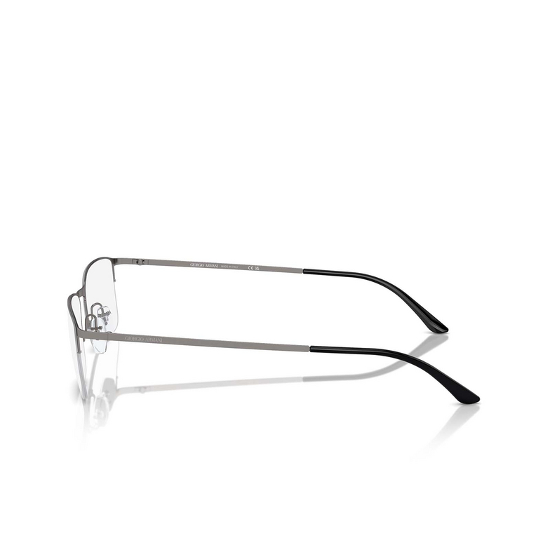Giorgio Armani AR5010 Eyeglasses 3003 matte gunmetal - 3/4