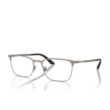 Giorgio Armani AR5054 Eyeglasses 3259 brushed gunmetal - three-quarters view