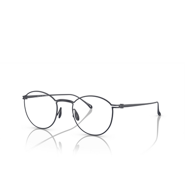 Giorgio Armani AR5136T Eyeglasses 3351 matte blue - three-quarters view