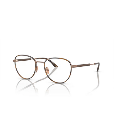 Giorgio Armani AR5137J Eyeglasses 3006 matte bronze - three-quarters view