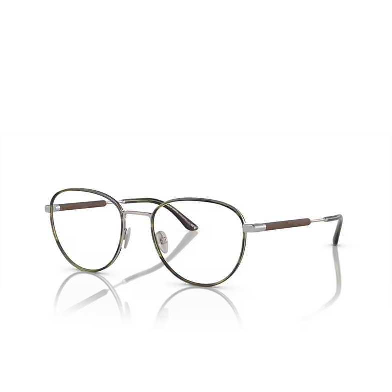 Giorgio Armani AR5137J Eyeglasses 3045 matte silver - 2/4