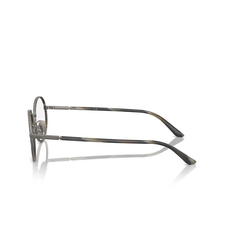 Giorgio Armani AR5145J Eyeglasses 3003 matte gunmetal - 3/4