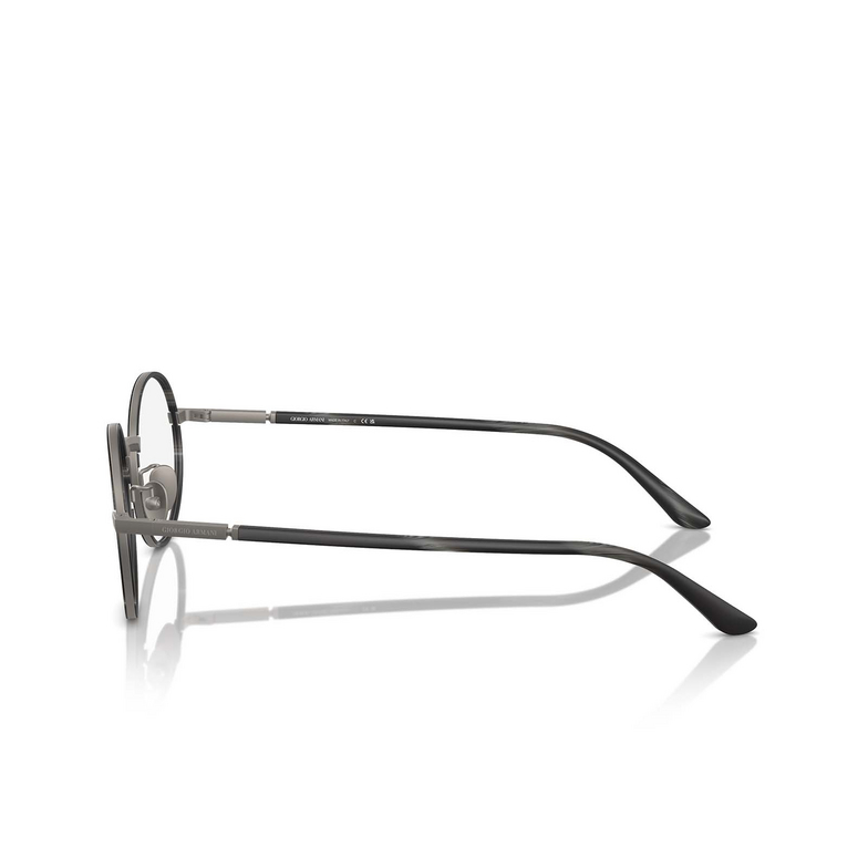 Giorgio Armani AR5145J Eyeglasses 3378 matte gunmetal - 3/4