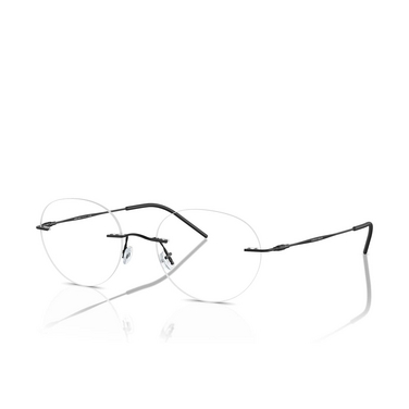 Giorgio Armani AR5147 Eyeglasses 3001 matte black - three-quarters view