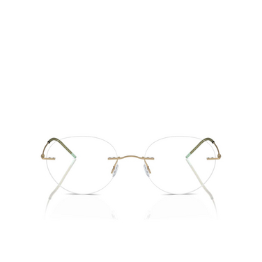 Giorgio Armani AR5147 Eyeglasses 3002 matte pale gold - front view