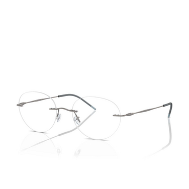 Giorgio Armani AR5147 Eyeglasses 3003 matte gunmetal - three-quarters view