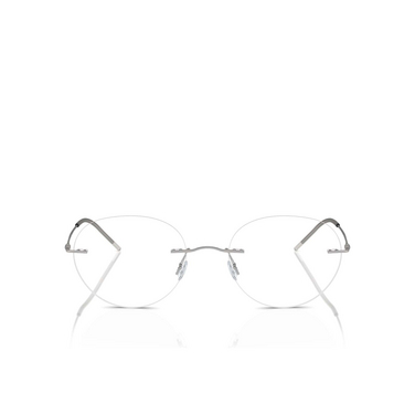 Lunettes de vue Giorgio Armani AR5147 3045 matte silver - Vue de face