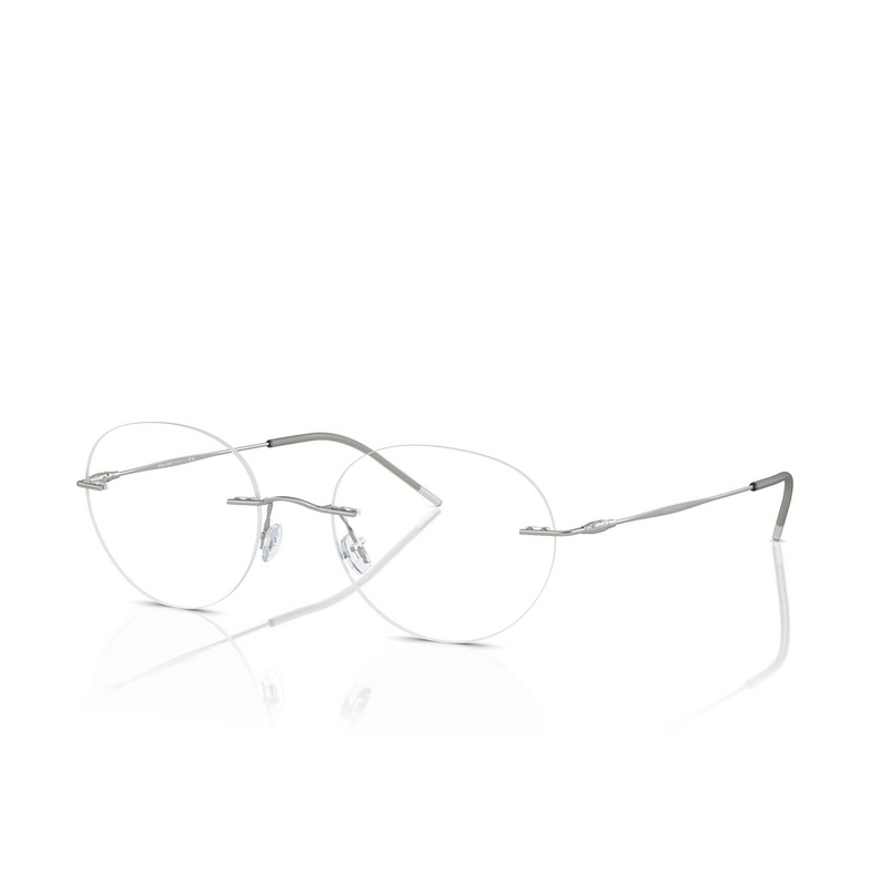 Giorgio Armani AR5147 Eyeglasses 3045 matte silver - 2/4