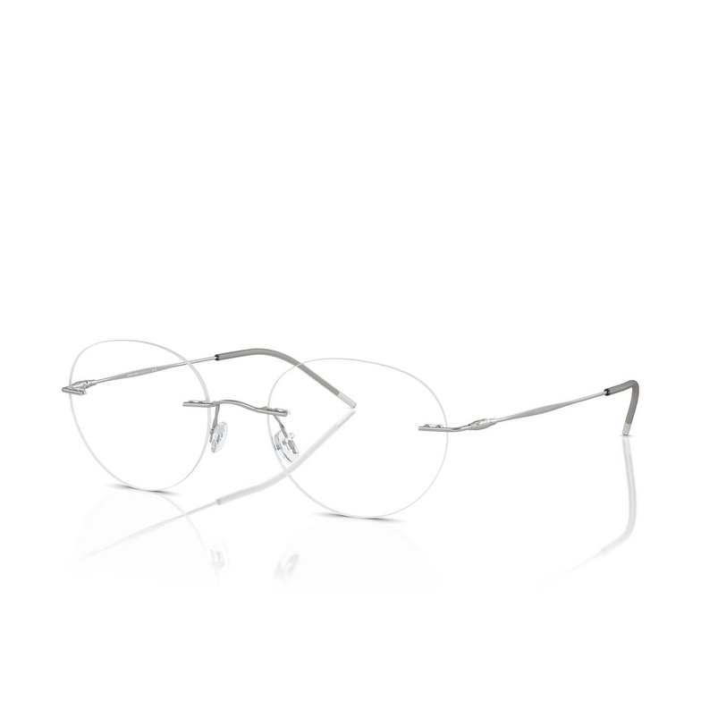 Occhiali da vista Giorgio Armani AR5147 3045 matte silver - 2/4