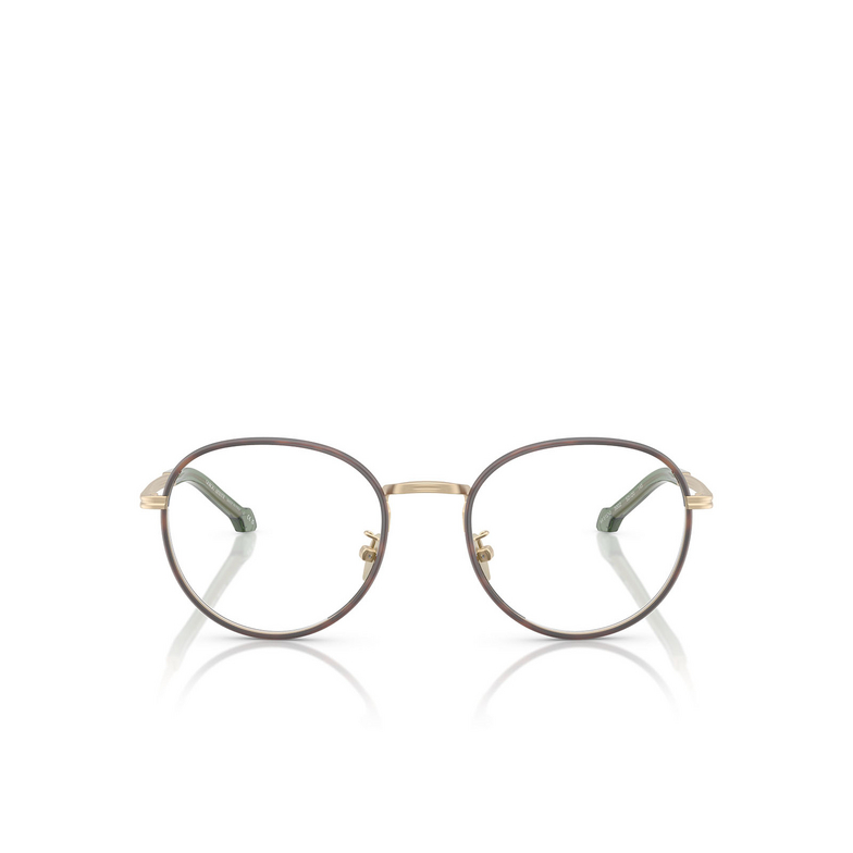 Giorgio Armani AR5151J Eyeglasses 3002 matte pale gold - 1/4