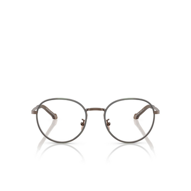 Lunettes de vue Giorgio Armani AR5151J 3006 matte bronze - Vue de face