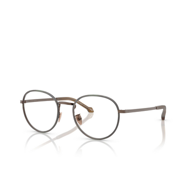 Giorgio Armani AR5151J Eyeglasses 3006 matte bronze - three-quarters view