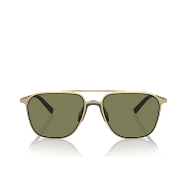 Gafas de sol Giorgio Armani AR6110 30022A matte pale gold - Vista delantera