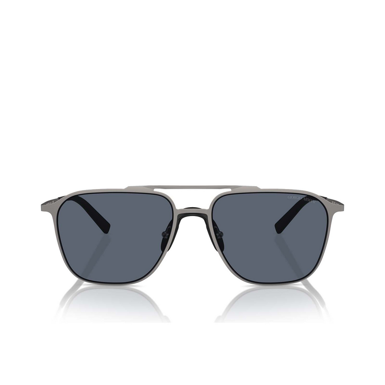 Giorgio Armani AR6110 Sunglasses 300387 matte gunmetal - 1/4