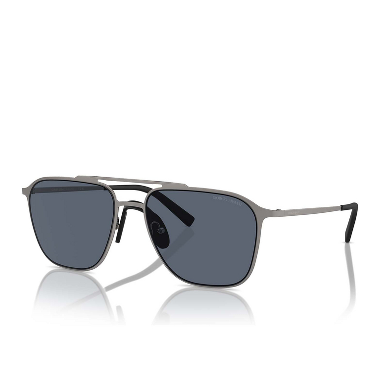 Giorgio Armani AR6110 Sunglasses 300387 matte gunmetal - 2/4