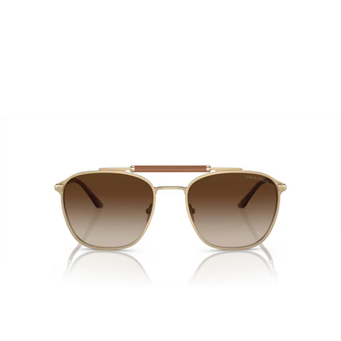 Gafas de sol Giorgio Armani AR6149 300213 matte pale gold - Vista delantera