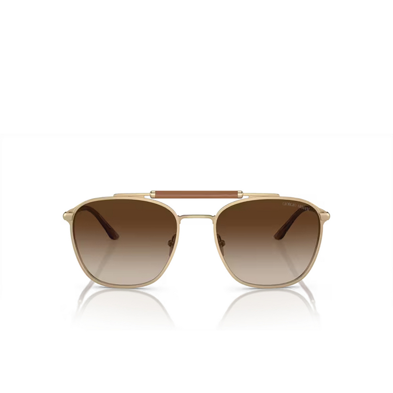 Giorgio Armani AR6149 Sonnenbrillen 300213 matte pale gold - 1/4