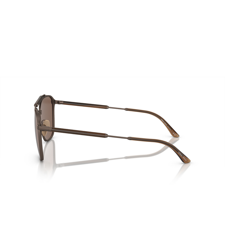 Giorgio Armani AR6149 Sunglasses 300673 matte bronze - 3/4