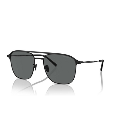 Gafas de sol Giorgio Armani AR6154 300187 matte black - Vista tres cuartos