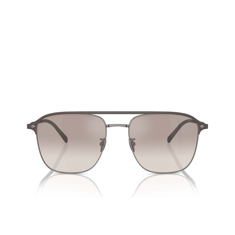 Lunettes de soleil Giorgio Armani AR6154 300394 matte gunmetal - 1/4