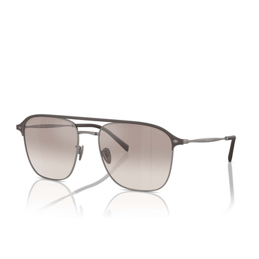 Lunettes de soleil Giorgio Armani AR6154 300394 matte gunmetal - Vue trois quarts