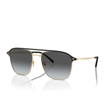 Giorgio Armani AR6154 Sunglasses 3013T3 pale gold - three-quarters view