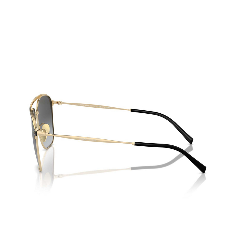 Lunettes de soleil Giorgio Armani AR6154 3013T3 pale gold - 3/4