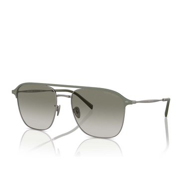 Giorgio Armani AR6154 Sunglasses 33768E matte gunmetal - three-quarters view