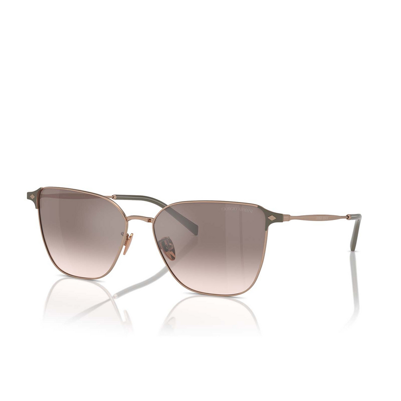 Giorgio Armani AR6155 Sunglasses 30118Z rose gold - 2/4