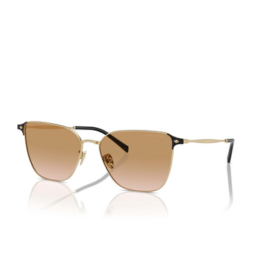 Giorgio Armani AR6155 Sunglasses 301313 pale gold - three-quarters view