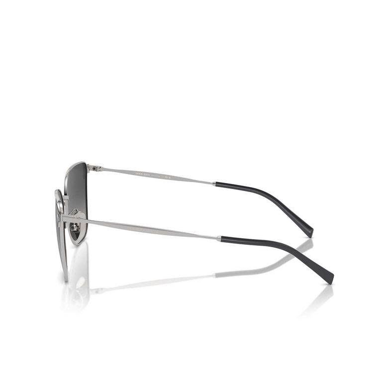 Giorgio Armani AR6155 Sunglasses 30158G silver - 3/4