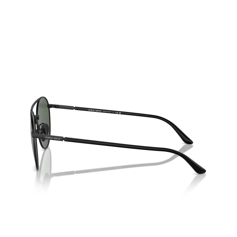 Lunettes de soleil Giorgio Armani AR6156 300171 matte black - 3/4