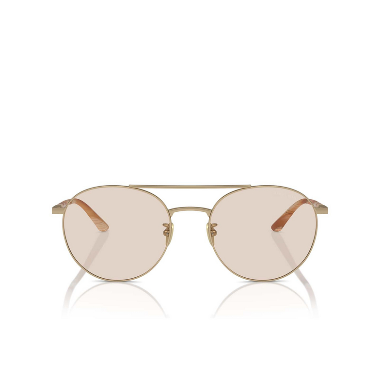 Giorgio Armani AR6156 Sunglasses 3002M4 matte pale gold - 1/4