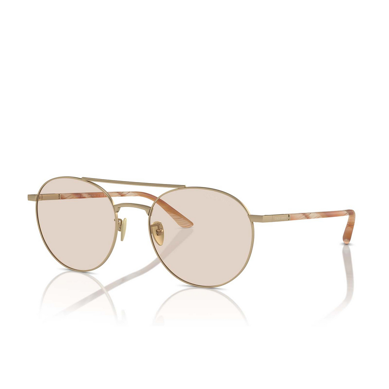 Giorgio Armani AR6156 Sunglasses 3002M4 matte pale gold - 2/4