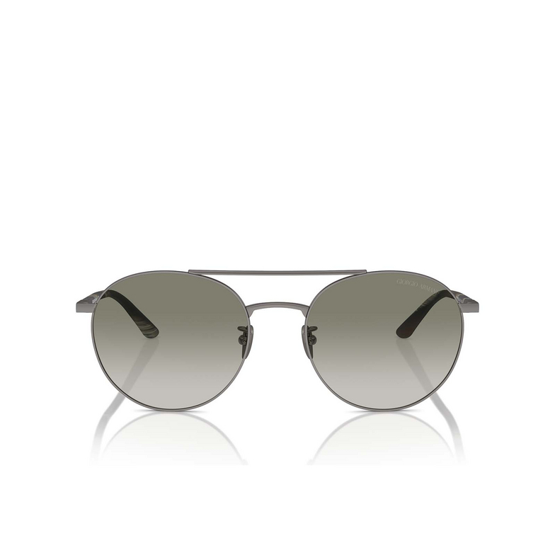 Occhiali da sole Giorgio Armani AR6156 30038E matte gunmetal - 1/4