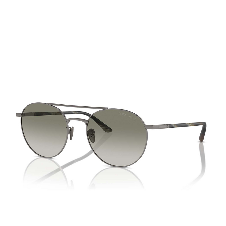 Gafas de sol Giorgio Armani AR6156 30038E matte gunmetal - 2/4