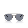 Lunettes de soleil Giorgio Armani AR6156 337819 matte gunmetal - Vignette du produit 1/4