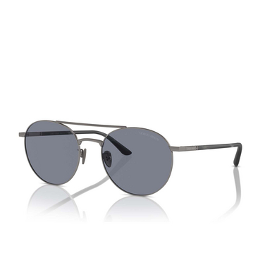 Giorgio Armani AR6156 Sunglasses 337819 matte gunmetal - three-quarters view