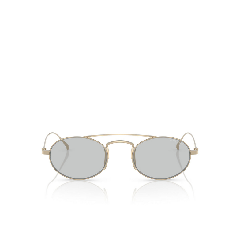 Giorgio Armani AR6161T Sunglasses 338487 pale gold - 1/4