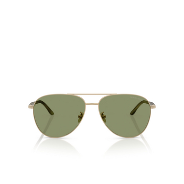 Lunettes de soleil Giorgio Armani AR6162 30022A matte pale gold - Vue de face