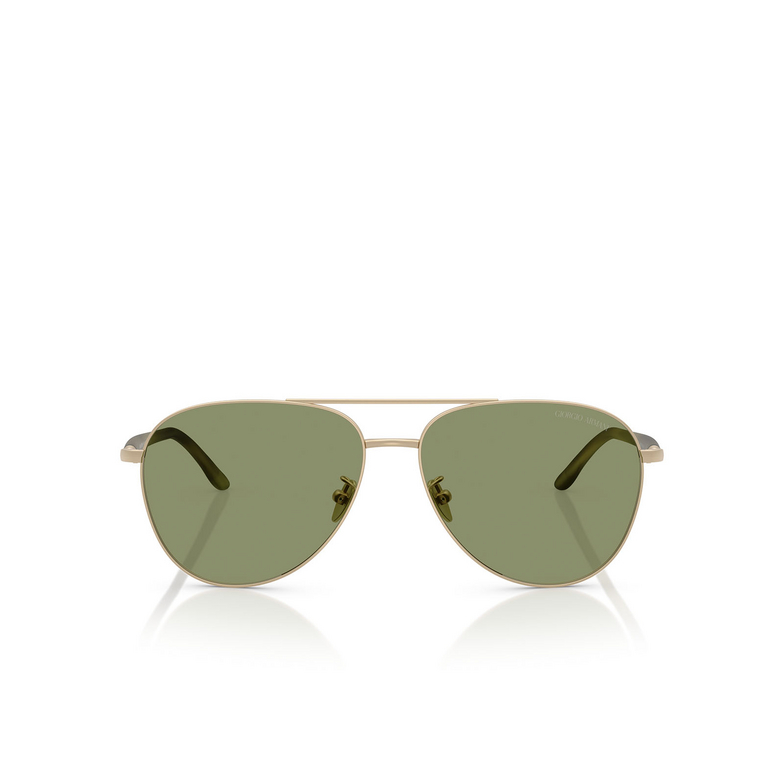 Giorgio Armani AR6162 Sunglasses 30022A matte pale gold - 1/4