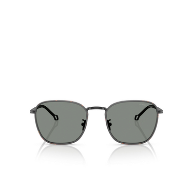 Lunettes de soleil Giorgio Armani AR6164J 300111 matte black - Vue de face