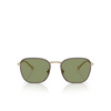 Lunettes de soleil Giorgio Armani AR6164J 30022A matte pale gold - Vignette du produit 1/4