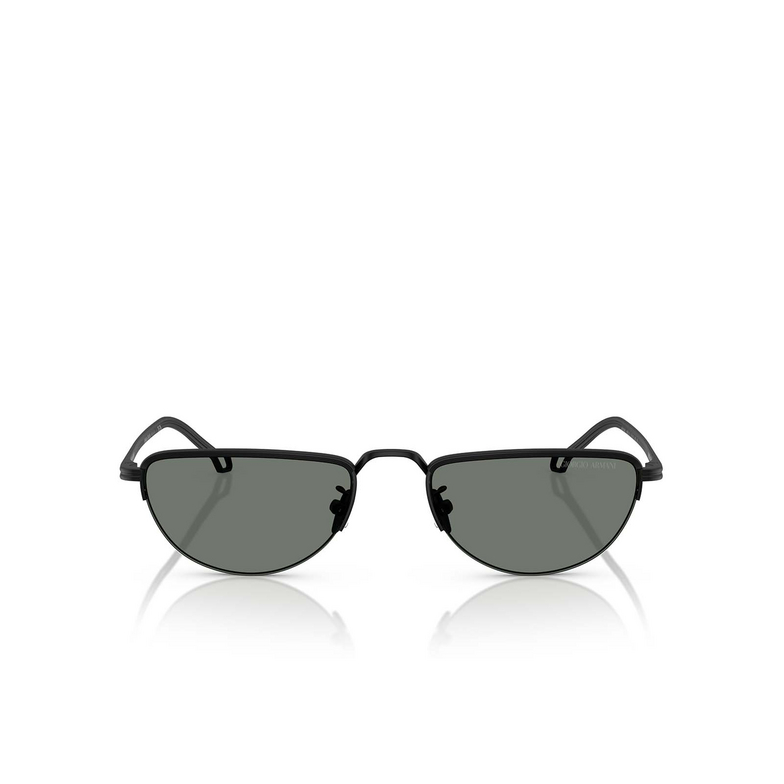 Lunettes de soleil Giorgio Armani AR6166J 300111 matte black - 1/4