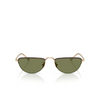 Lunettes de soleil Giorgio Armani AR6166J 30022A matte pale gold - Vignette du produit 1/4