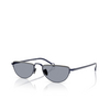 Giorgio Armani AR6166J Sunglasses 334219 matte blue - product thumbnail 2/4