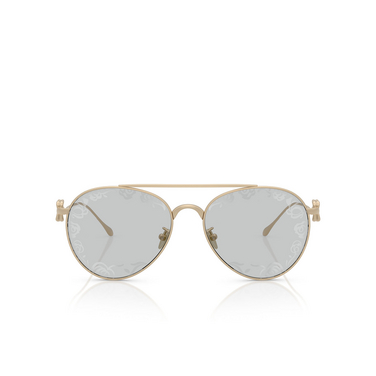 Giorgio Armani AR6167 Sunglasses 3002AL matte pale gold - front view